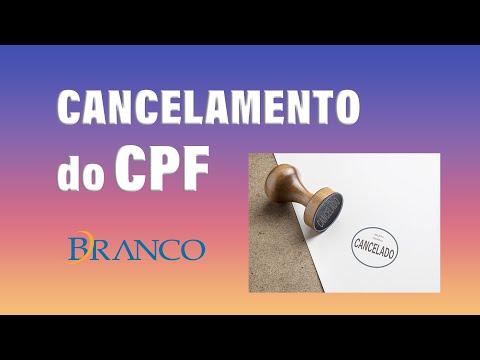 Quando uma pessoa falece, o CPF é cancelado?