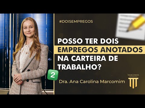 Quantas assinaturas podem ser registradas na carteira de trabalho?