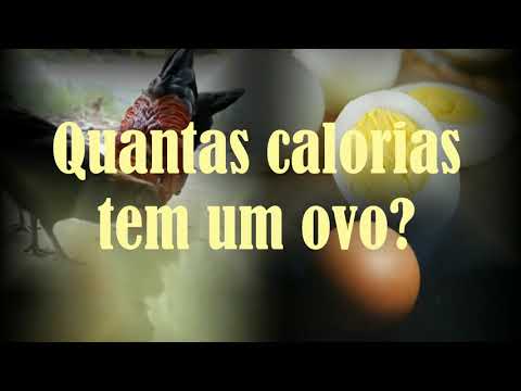 Quantas calorias tem um ovo cozido (1 unidade)?