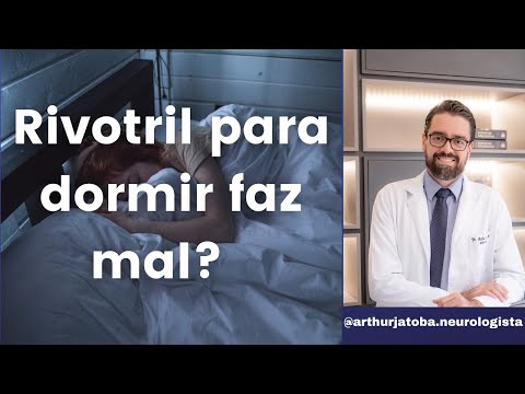 Quantas gotas de Rivotril são necessárias para dormir?