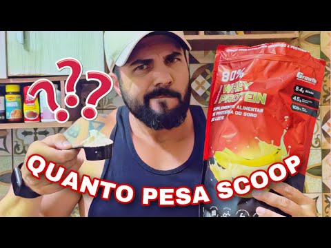 Quantas gramas tem 1 dose de whey?