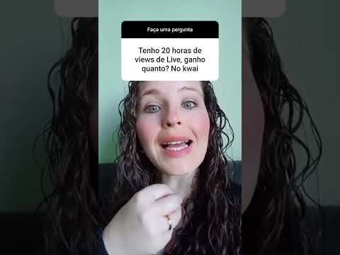 Quantas horas de live no Kwai são necessárias para ganhar dinheiro?