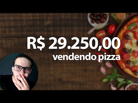 Quantas pizzas uma pizzaria vende por dia?