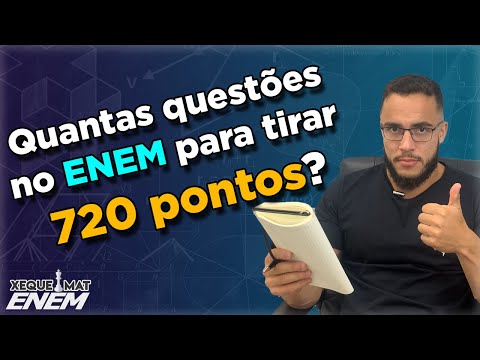 Quantas questões é necessário acertar no ENEM para ter uma boa pontuação?