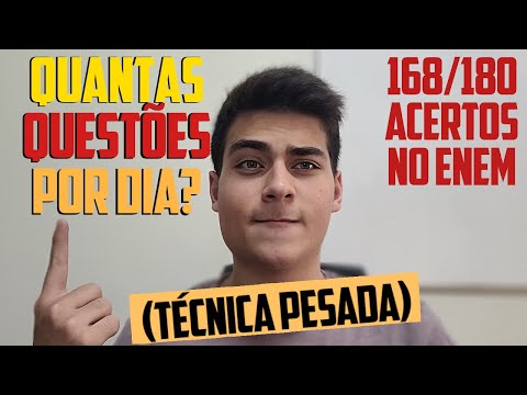 Quantas questões tem o ENEM?