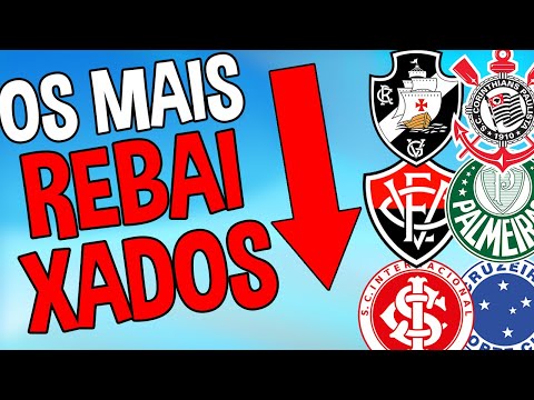 Quantas vezes o Corinthians foi rebaixado para a Série B?