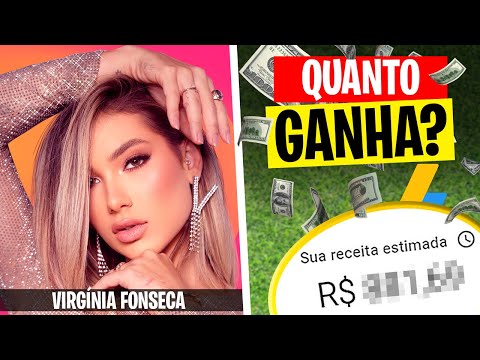 Quanto a Virgínia ganha por mês no Instagram?