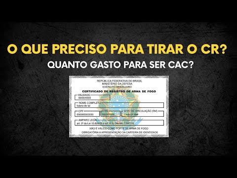 Quanto Custa Para Tirar o CR?