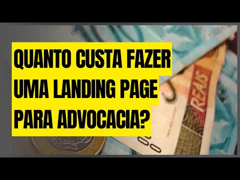 Quanto custa uma landing page?