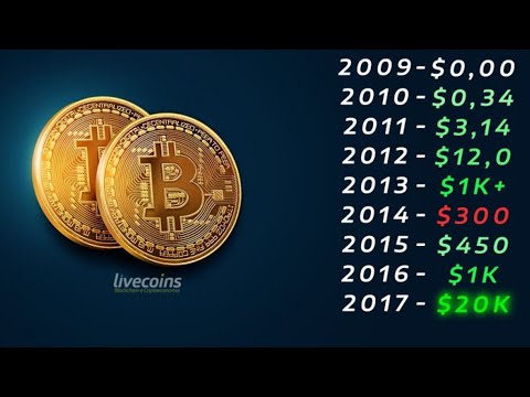 Quanto Custava 1 Bitcoin em 2010?