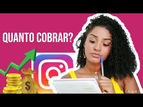 Quanto devo cobrar para cuidar de um Instagram iniciante?