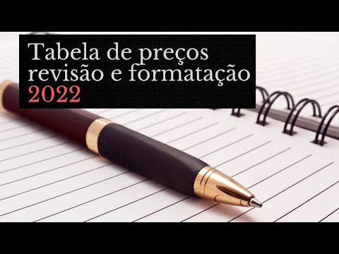 Quanto devo cobrar para formatar um trabalho?