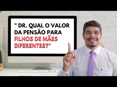 Quanto devo pagar de pensão se tenho 5 filhos?