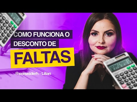 Quanto é descontado por um dia de falta no trabalho?