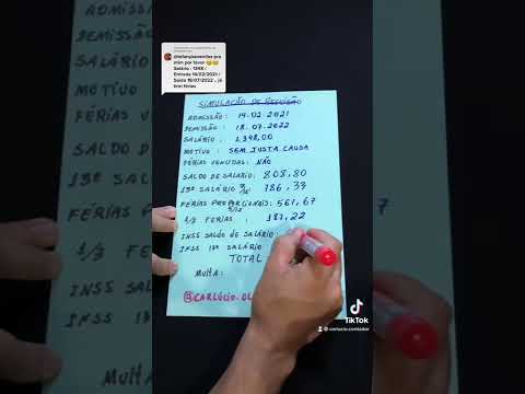 Quanto eu recebo após 5 anos de trabalho?