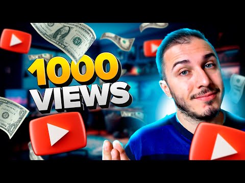 Quanto ganha com 2 mil visualizações no YouTube?