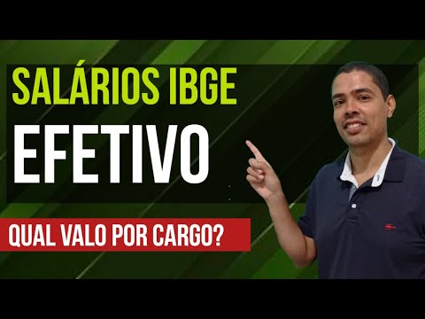 Quanto ganha um concursado do IBGE?