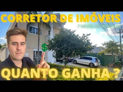 Quanto ganha um corretor de imóveis?