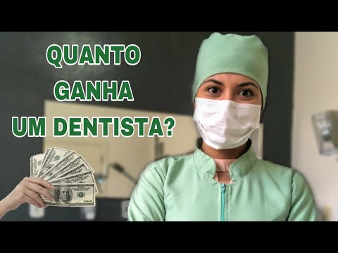 Quanto ganha um dentista no Brasil?