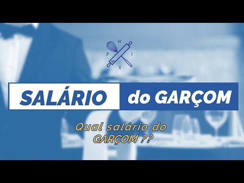 Quanto ganha um garçom por hora?