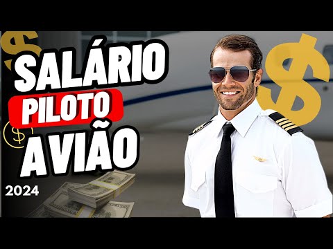 Quanto ganha um piloto de avião internacional?