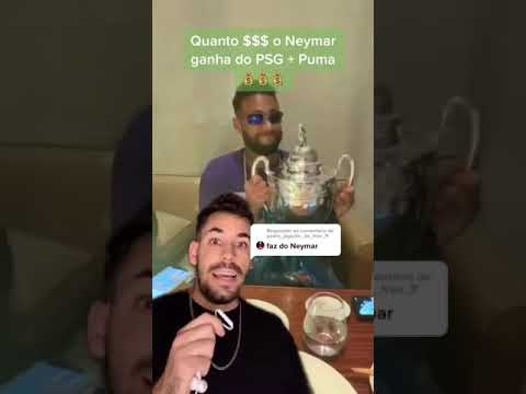 Quanto Neymar ganha por segundo?