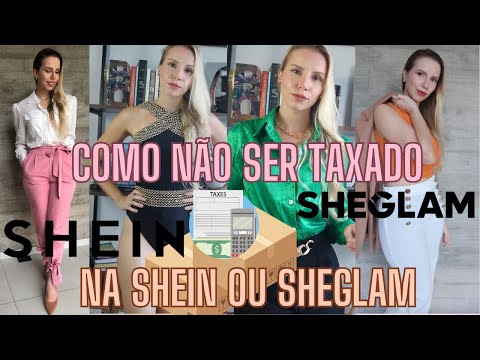 Quanto posso comprar na Shein sem ser taxada?