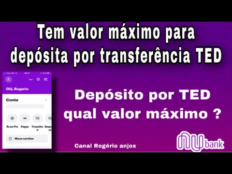 Quanto posso receber na minha conta Nubank via Pix?