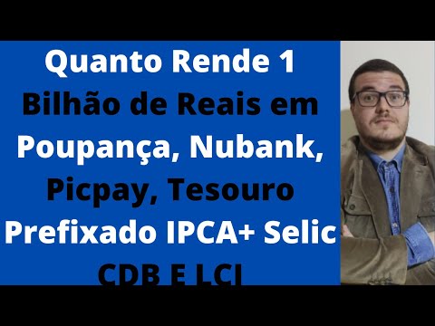 Quanto rende 1 bilhão na poupança?