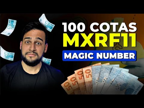 Quanto rende 100 cotas de MXRF11?