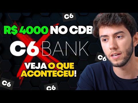 Quanto rende 104 do CDI no C6 Bank?