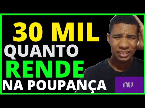 Quanto rende por mês 30 mil na poupança da Caixa?