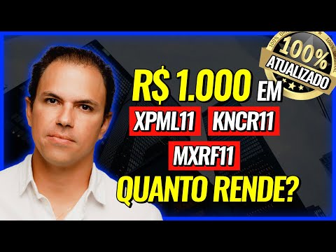 Quanto rende R$ 1.000 em fundos imobiliários?