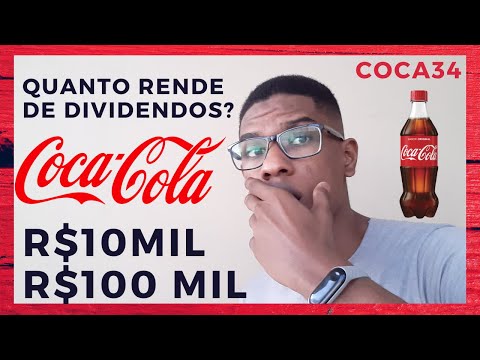 Quanto um acionista da Coca-Cola ganha?