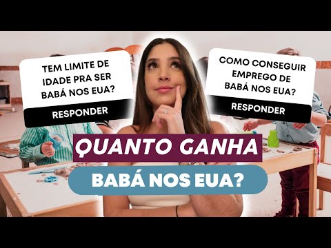 Quanto uma babá ganha por dia nos Estados Unidos?