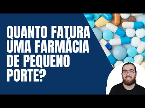 Quanto uma farmácia fatura por mês?