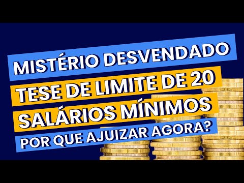 Quanto Vale 20 Salários Mínimos?