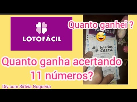 Quanto você ganha acertando 10 números na Lotofácil?