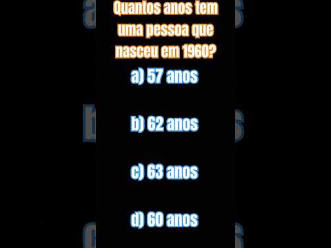 Quantos anos tem 1970?