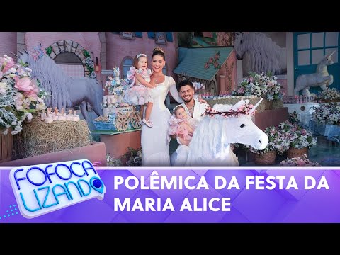 Quantos anos tem Maria Alice, filha de Virgínia?