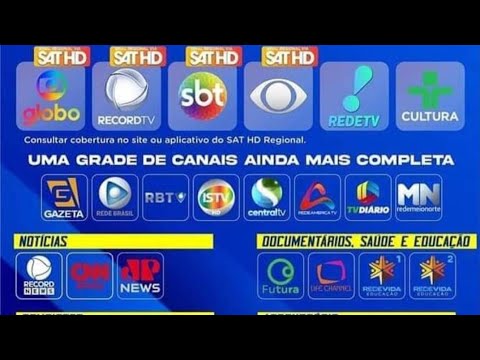 Quantos canais a antena digital do governo consegue captar?