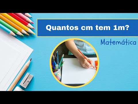 Quantos centímetros há em 1 metro?