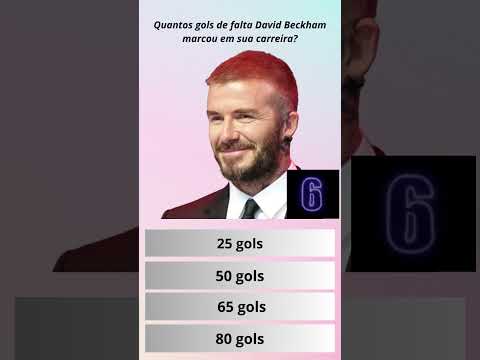 Quantos gols David Beckham marcou em sua carreira?