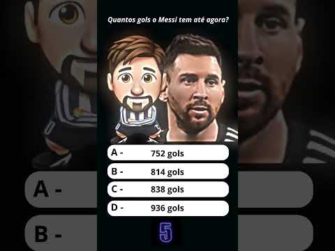 Quantos gols Messi tem até agora?