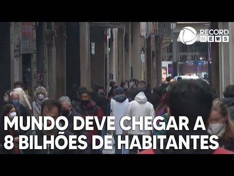 Quantos habitantes existem no mundo atualmente?