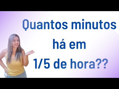 Quantos minutos há em uma hora?