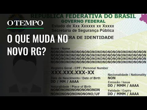 Quantos números existem em um RG?