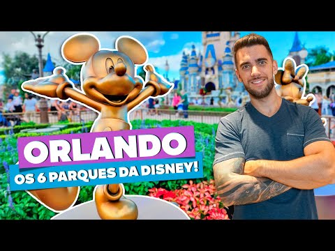 Quantos parques da Disney existem no mundo?