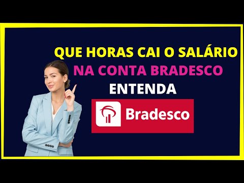 Que horas cai o pagamento agendado no Bradesco?