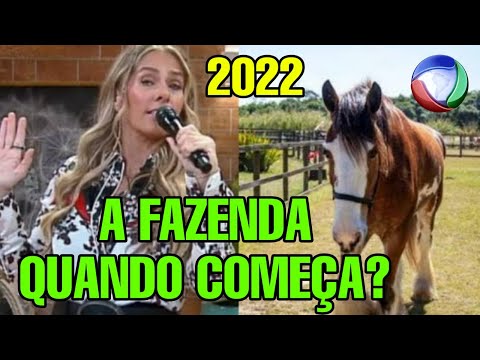 Que horas começa a fazenda?